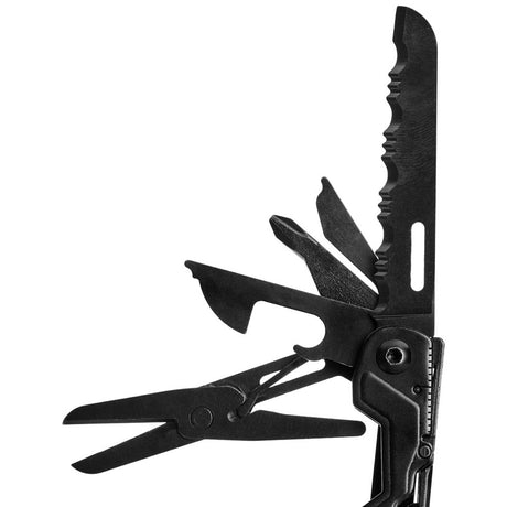 SOG - PowerPint, 18 Tool Multi-Tool, Stainless Steel, Black Oxide Finish, Black