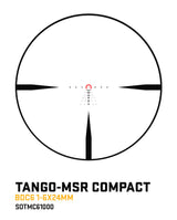 Sig Sauer – TANGO-MSR Compact 1-6x24MM SFP Scope, BDC6, w/ Mount