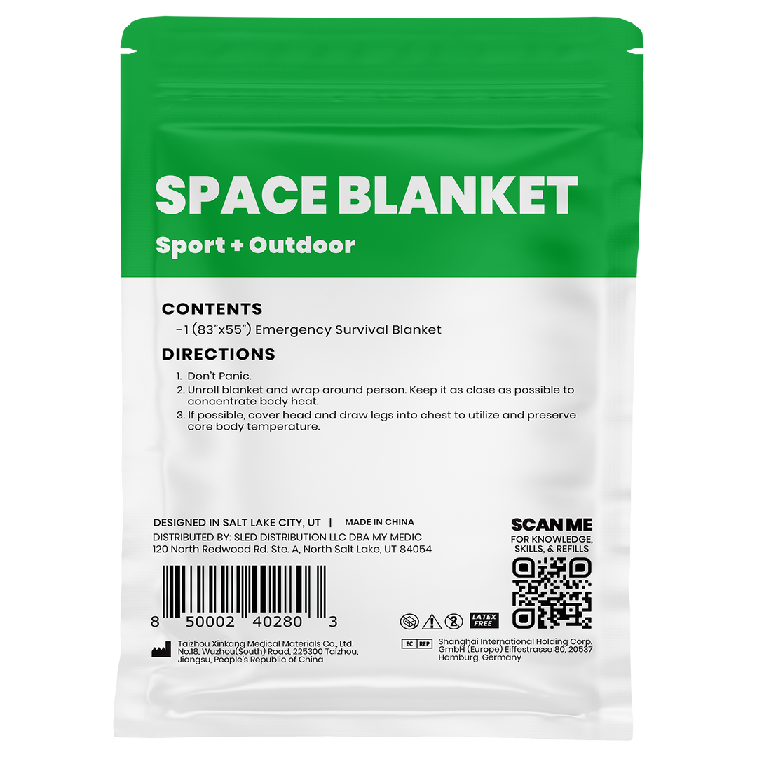 My Medic - Emergency Mylar Survival Rescue Blanket
