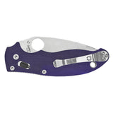 SPYDERCO MANIX 2 G-10 DARK BL 3.375"