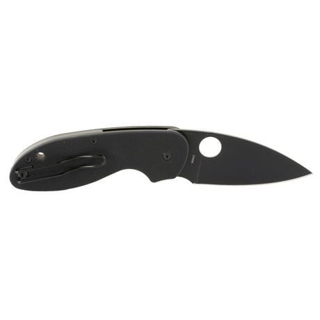 SPYDERCO EFFICIENT G-10 BLACK PLAINE