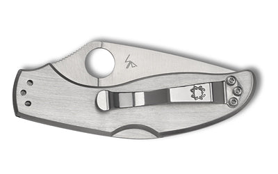 SPYDERCO UPTERN 2.82" SS SILVER