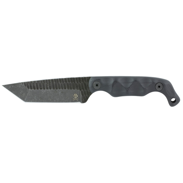 Stroup Knives – Bravo 5 Tanto Fixed Blade, 1095 Carbon Steel, G10