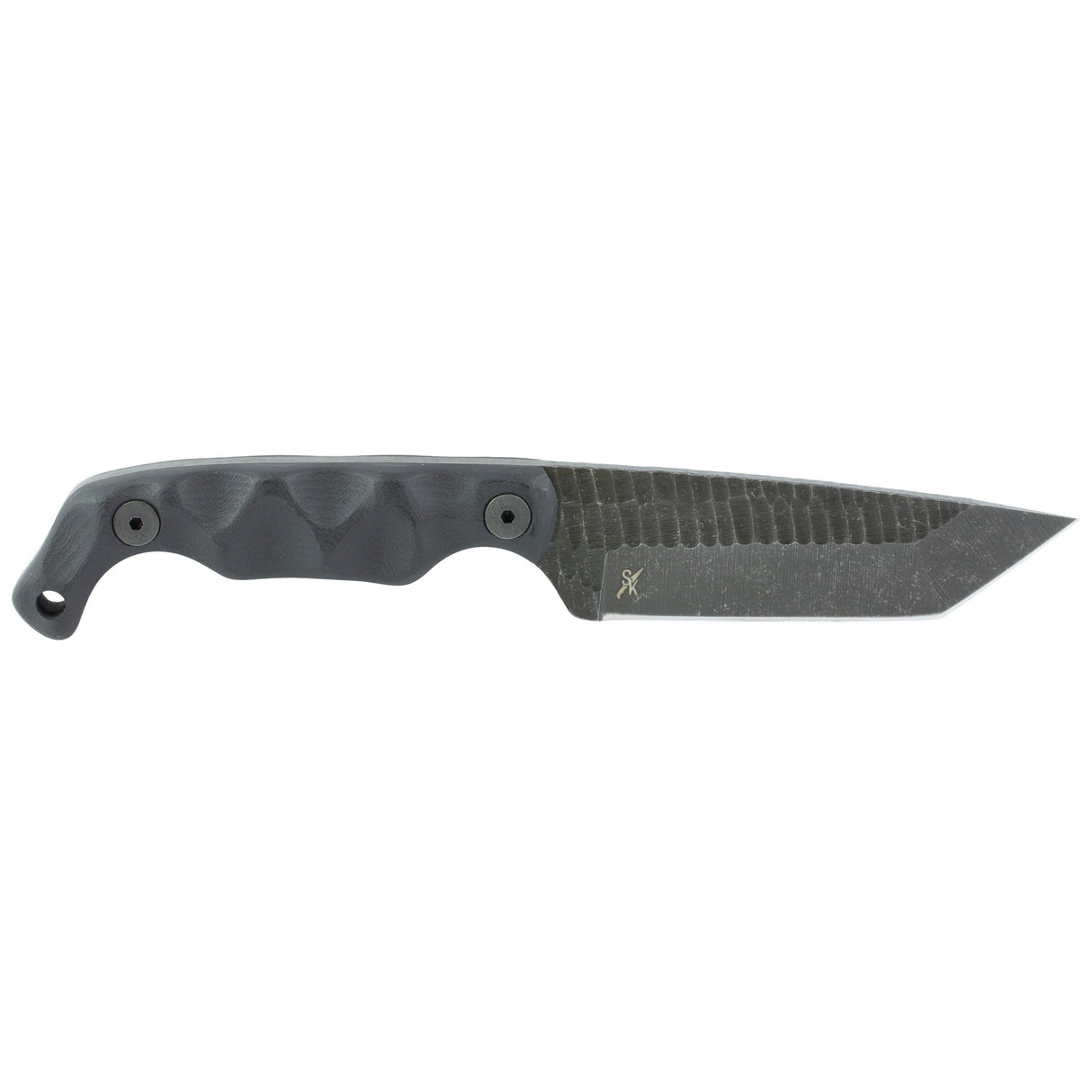 Stroup Knives – Bravo 5 Tanto Fixed Blade, 1095 Carbon Steel, G10