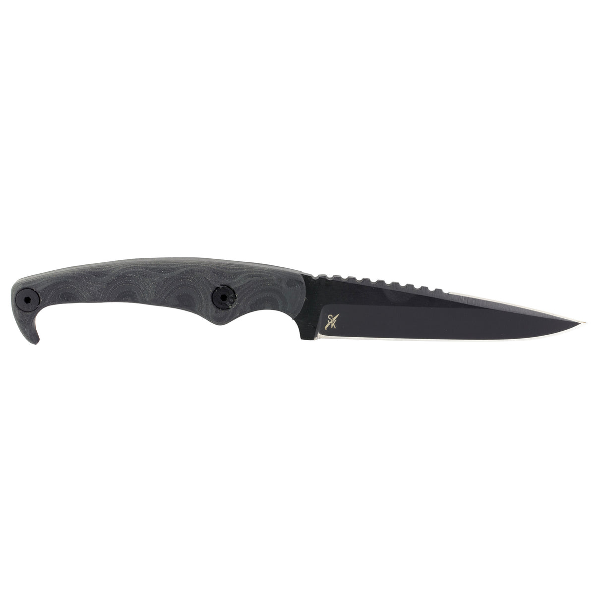 Stroup Knives – MK2 Drop Point Fixed Blade, 1095 Carbon Steel, G10