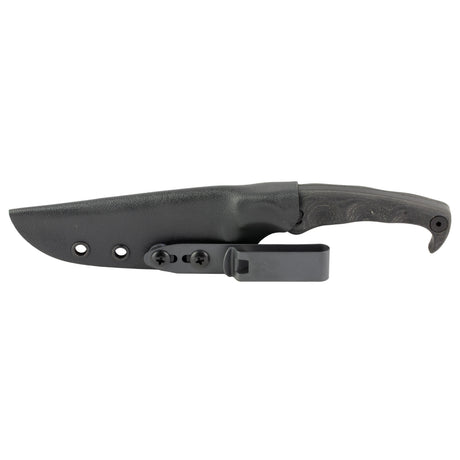 STROUP MK2 4" CERAKOTE BLK W/SHEATH