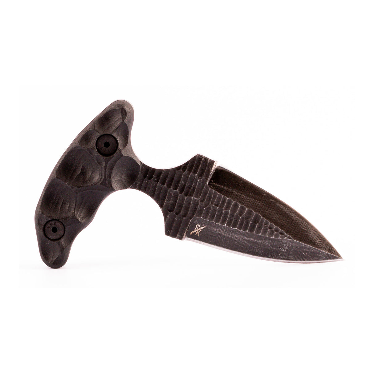 Stroup Knives – SD1 Push Dagger Fixed Blade, 1095 Carbon Steel