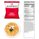 ReadyWise - 60 Serving Entrée Only Grab and Go Food Kit