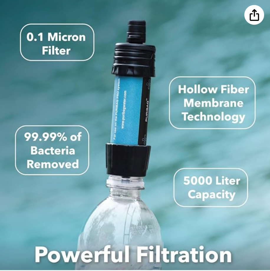 Puribag Water - Puribag Micro - Membrane Water Filter