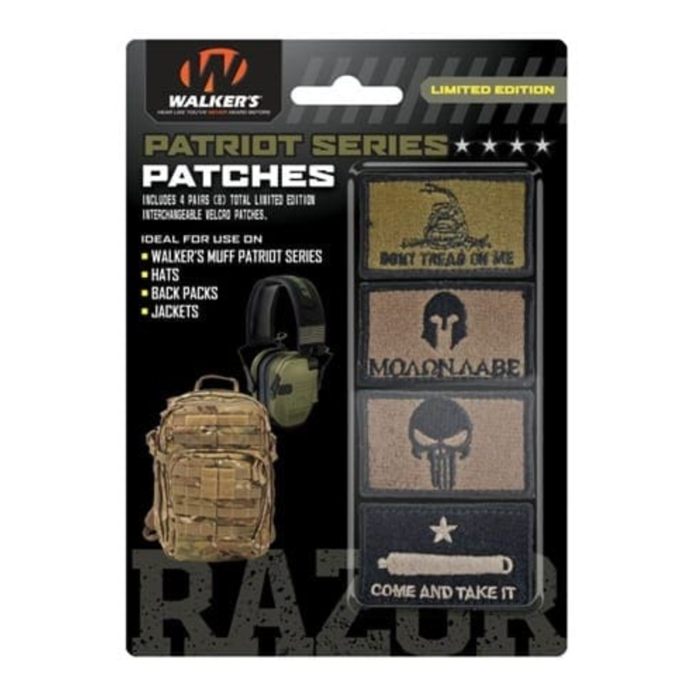 Walkers - PATRIOT PATCH KIT – 4 Assorted Patches (Come & Take It Version)