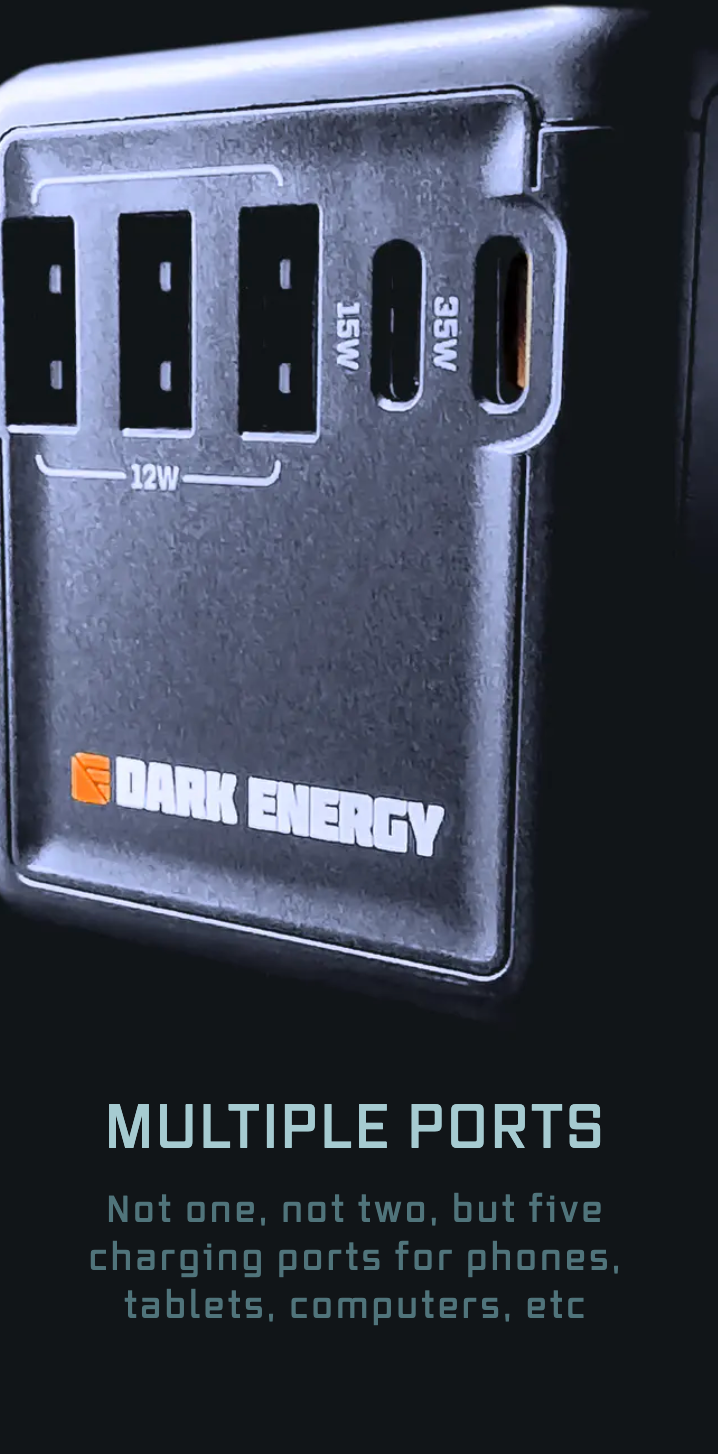 Dark Energy - 35W International Wall Adapter