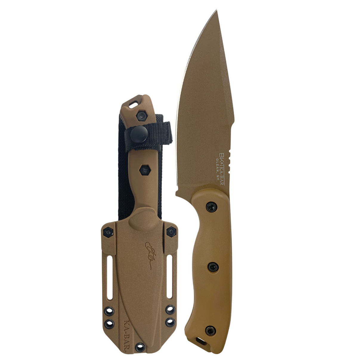 KA-BAR - BK18 Becker Harpoon, Celcon Sheath, Brown