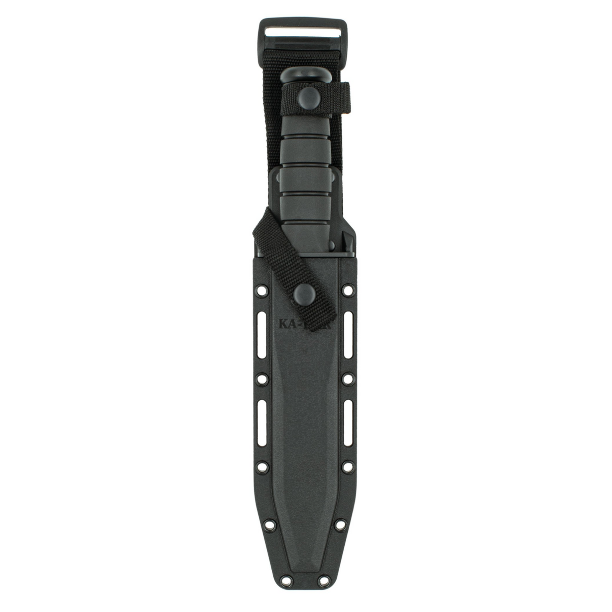 KA-BAR - Fighter 8" Fixed Blade with Sheath, Black