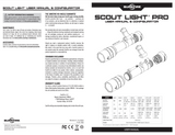 SureFire - Mini Scout Light Pro, 3-Volt Scout Light Pro w/ Z68 Tailcap, Various Colors