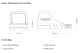 Holosun SCS PDP - Solar Charging Sight for Walther PDP 2.0