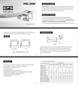 Holosun - EPS Enclosed Handgun Sight (Red or Green Dot, 2 MOA or 6 MOA Variants)