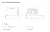 Holosun - EPS MRS Multiple Reticle System (Red or Green Dot, 2 MOA or 6 MOA Variants)