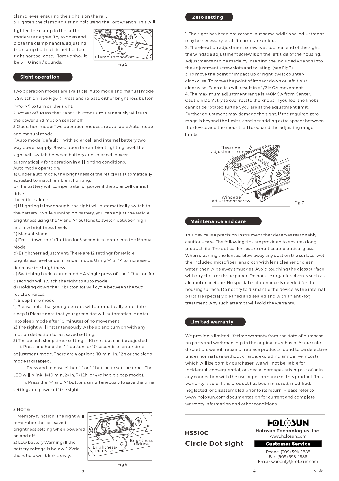 Holosun - HS510C + HM3X Combo: Ultimate Optic and Magnifier Package