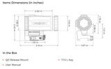 Holosun - HM3XT: 3X Titanium-Bodied Magnifier with Flip-to-Side Design