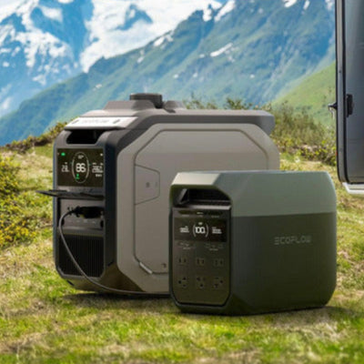 EcoFlow – DELTA 3 Portable Power Station, 1024Wh, 1800W Output