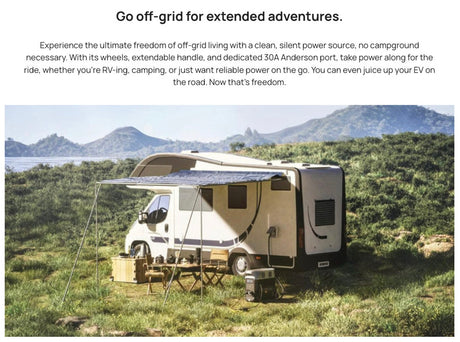 EcoFlow – DELTA Pro Portable Power Station (3600Wh, Expandable)