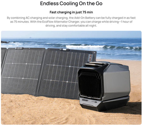 EcoFlow – WAVE 3 Portable Air Conditioner & Heater, 6100 BTU, Wireless