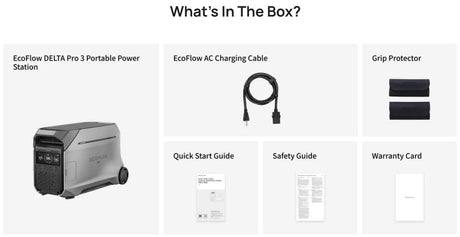 EcoFlow – DELTA Pro 3 Portable Power Station, 4096Wh, 120/240V, 4000W