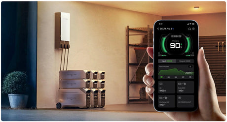 EcoFlow – DELTA Pro 3 Smart Extra Battery, 4096Wh LFP Backup