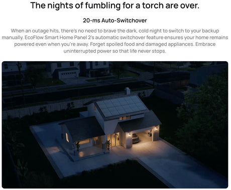 EcoFlow – Smart Home Panel 2, Whole-Home Backup Subpanel