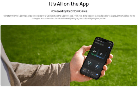 EcoFlow – GLACIER Classic Portable Fridge Freezer, 35L–55L