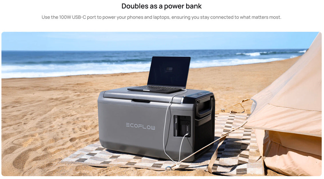 EcoFlow GLACIER Fridge Freezer: Explore 35L, 45L, 55L