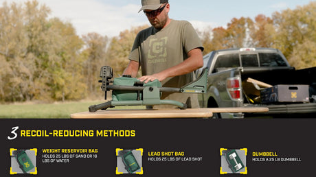 Caldwell – Lead Sled® Solo 2 Shooting Rest, 85% Recoil Reduction