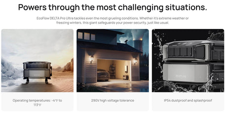 EcoFlow – DELTA Pro Ultra Battery, 6kWh, Stackable Expansion Module