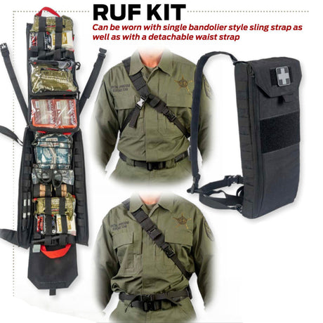 North American Rescue - RUF Trauma Aid Kit with IFAK Supplies