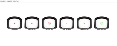 Sig Sauer - ROMEO-X SIG-LOC Compact 1x Pistol Red Dot