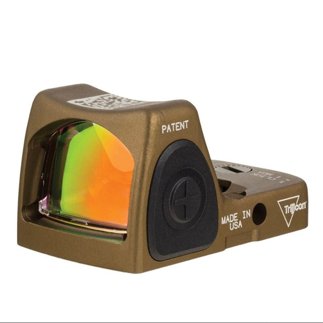 Trijicon RMR Type 2 HRS 3.25 MOA Adjustable Red Dot – Coyote Brown