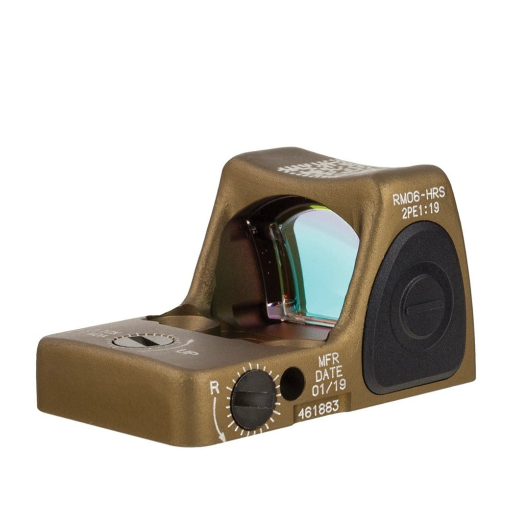 Trijicon RMR Type 2 HRS 3.25 MOA Adjustable Red Dot – Coyote Brown