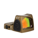 Trijicon RMR Type 2 HRS 3.25 MOA Adjustable Red Dot – Coyote Brown
