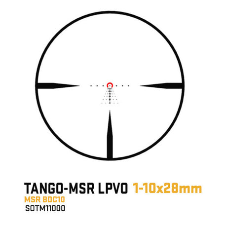 Sig Sauer – TANGO-MSR 1-10x28mm SFP LPVO w/ ALPHA-MSR Mount