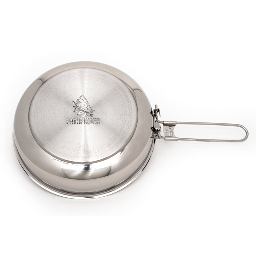 Pathfinder - 8" Folding Skillet and Lid, Stainless Steel