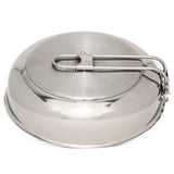 Pathfinder - 8" Folding Skillet and Lid, Stainless Steel