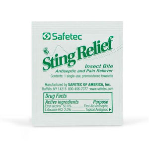 Sting Relief Wipe