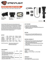 Streamlight - ProTac Rail Mount VIR Pro White & IR Weapon Light