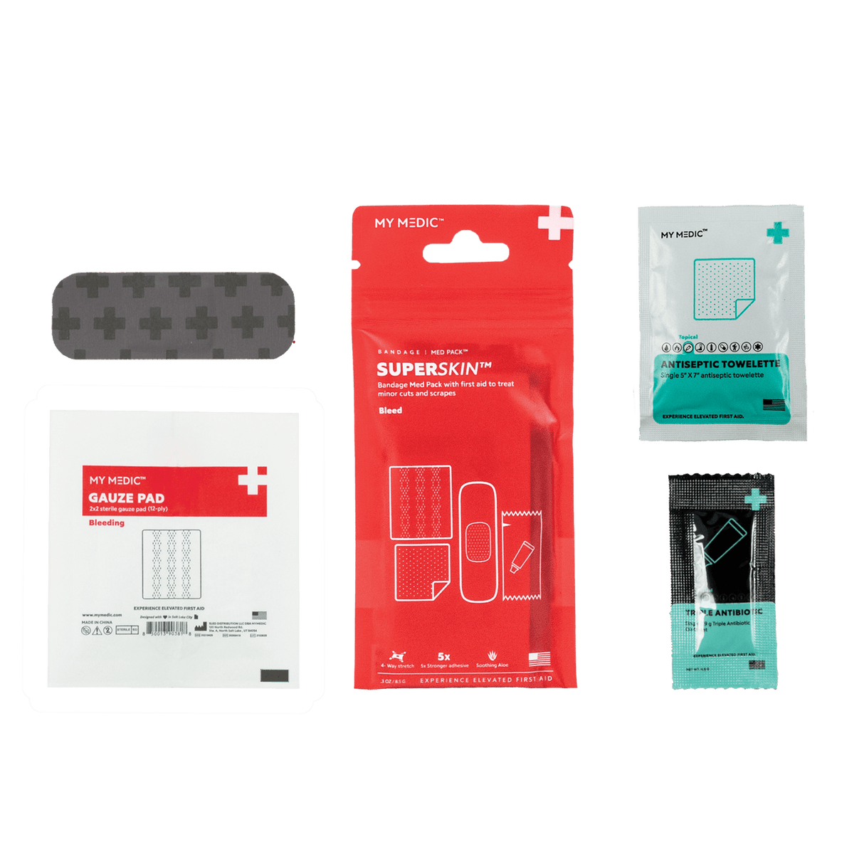 10 Single Use Bandage Packs