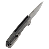 SOG - Terminus SJ, Folding Knife, 2.9" Clip Point Straight Edge, Carbon + Graphite