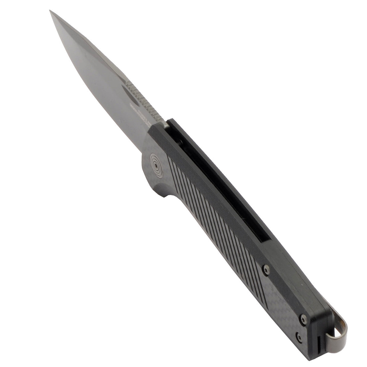 SOG - Terminus SJ, Folding Knife, 2.9" Clip Point Straight Edge, Carbon + Graphite