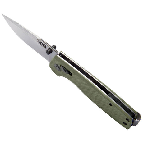SOG - Terminus XR, Folding Knife, 2.95" Straight Clip Point, Olive Drab Green