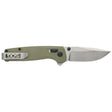 SOG - Terminus XR, Folding Knife, 2.95" Straight Clip Point, Olive Drab Green