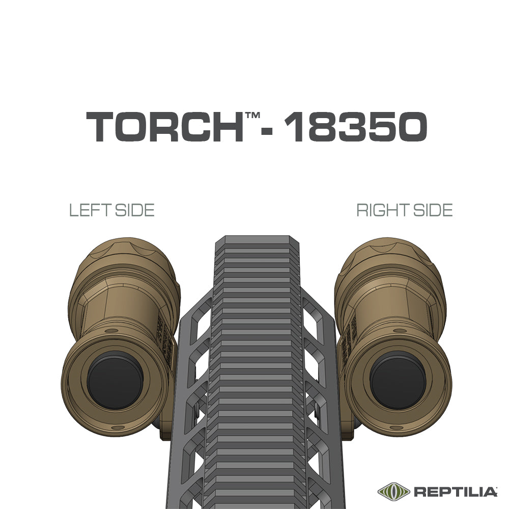 Reptilia - TORCH™ – 3.7V/18350 M-LOK® Light Body