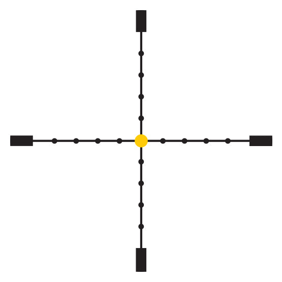 Trijicon - AccuPoint® 2.5-10x56 Riflescope, MIL-Dot Crosshair, Tritium / Fiber Optics Illuminated